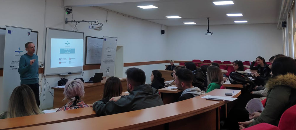 Information Session in the University of Gjilan