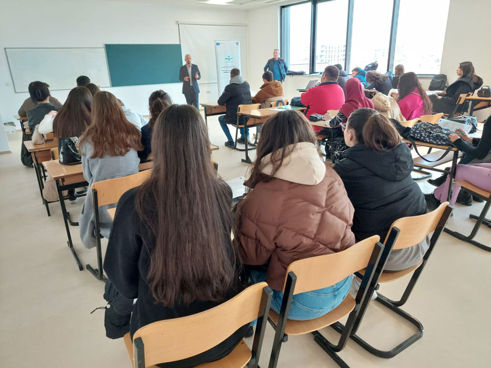 Information Session in the University of Mitrovica