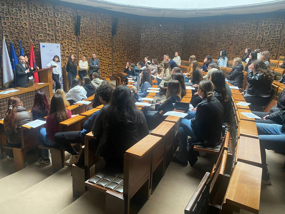 Information Session with the University of Prishtina students