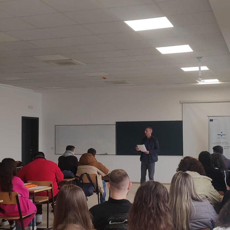 Information Session in the University of Mitrovica 